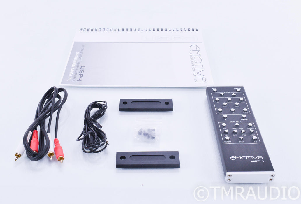 Emotiva USP-1 2.1 Channel Preamplifier; MM/MC Phono; Remote; USP1