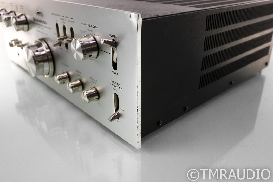 Kenwood Model 600 Vintage Stereo Integrated Amplifier; MM Phono