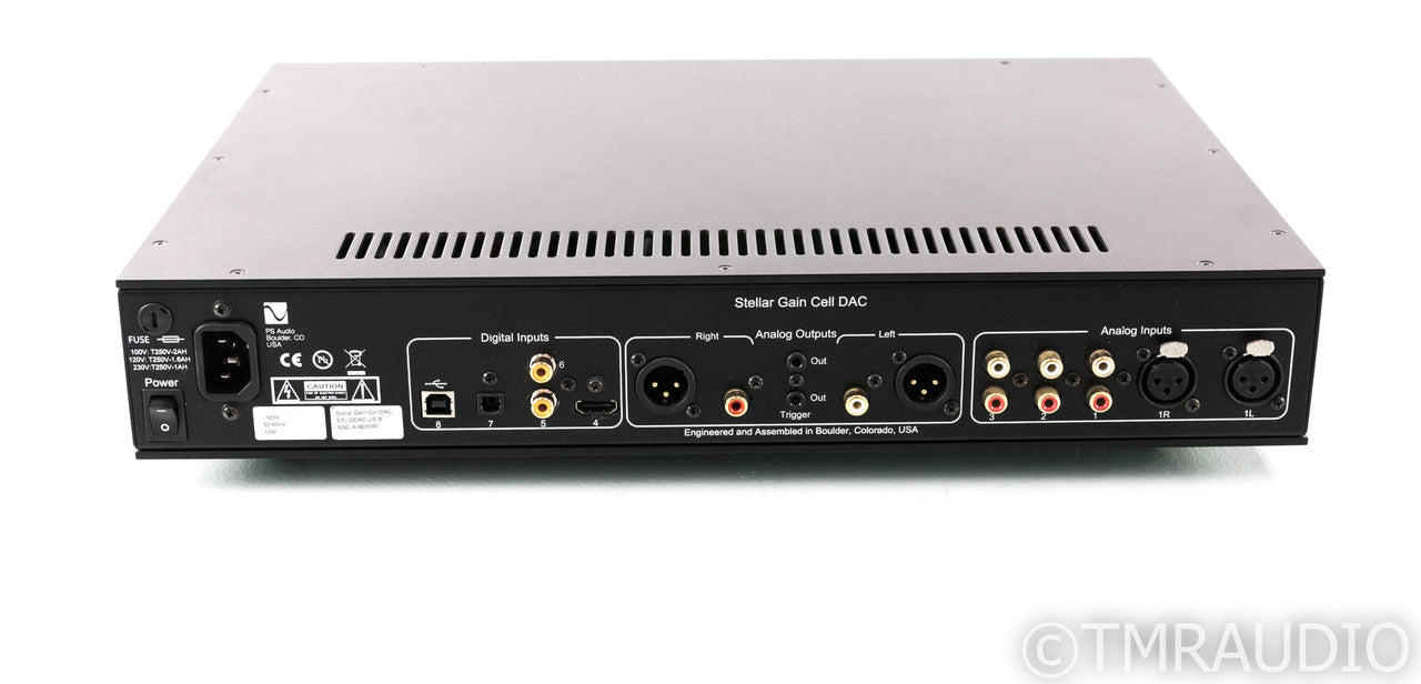 PS Audio Stellar Gain Cell DAC; D/A Converter; SGCD; Black (Used)
