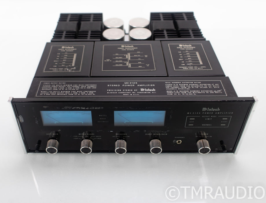 McIntosh MC2125 Vintage Stereo Power Amplifier; MC-2125