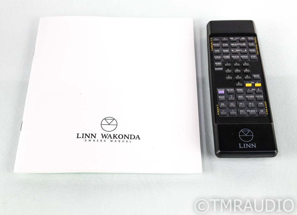Linn Wakonda Stereo Preamplifier; Wakonda-P; Remote; MM Phono
