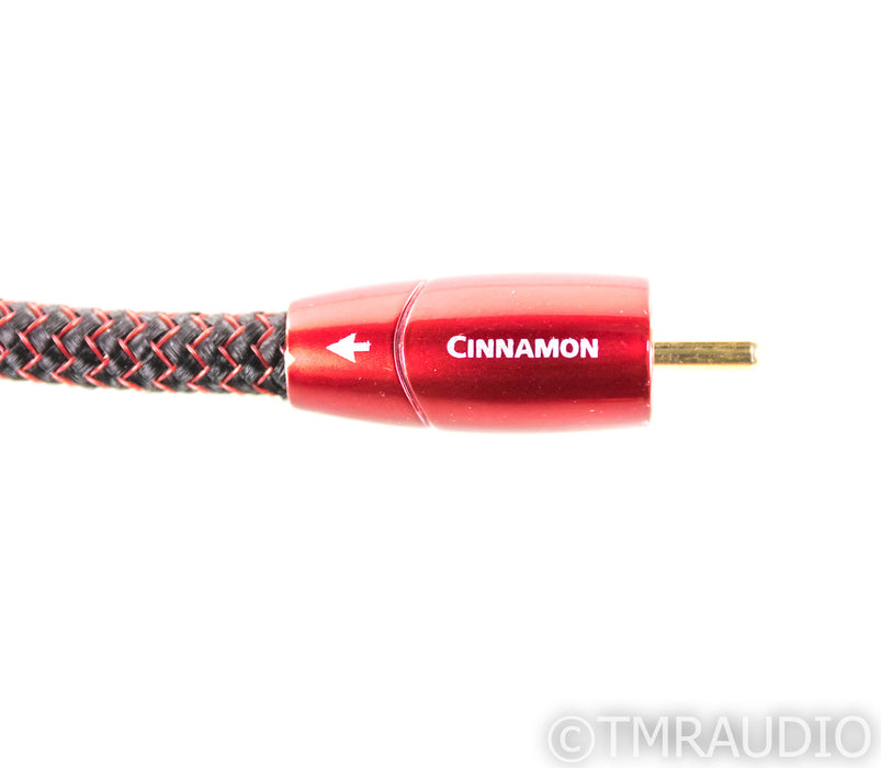 AudioQuest Cinnamon RCA Digital Coaxial Cable; .75m Single Interconnect