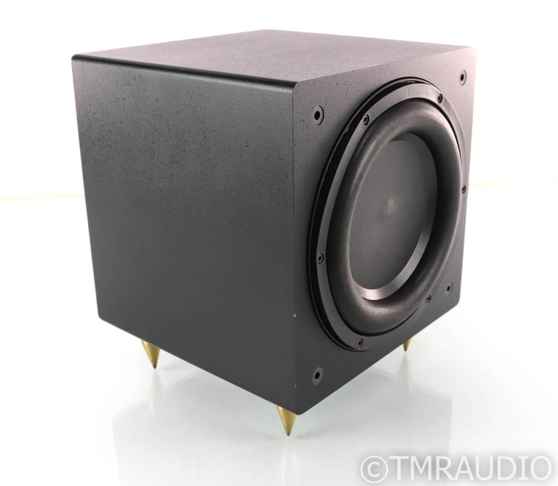 REL Q201E 10" Powered Subwoofer; Upgraded Spikes