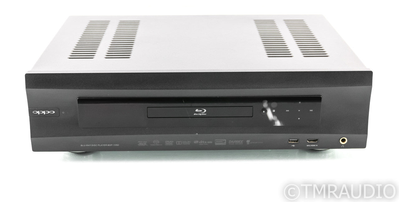 Oppo BDP-105D Universal Blu-Ray Player; BDP105D; Darbee Edition; Remote