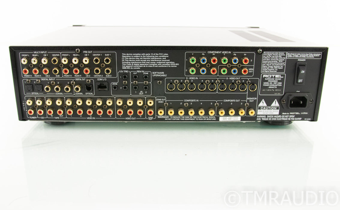Rotel RSP-1068 7.1 Channel Home Theater Processor; RSP1068