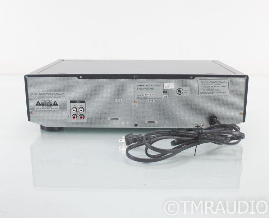 Sony TC-WE305 Dual Stereo Cassette Deck; Tape Recorder; TCWE305