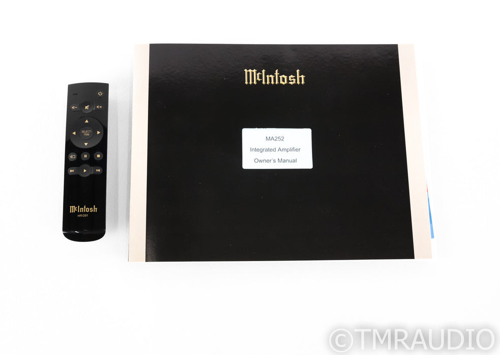 McIntosh MA252 Stereo Integrated Hybrid Tube Amplifier; MA-252; MM Phono