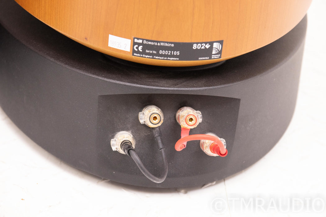 B&W 802D Floorstanding Speakers