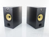 B&W 685 S2 Bookshelf Speakers; Black Ash Pair