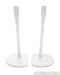 Martin Logan Fresco / Vignette 34.5" Speaker Stands; Silver Pair