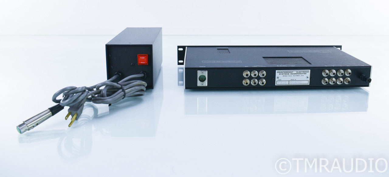 Counterpoint SA-1 Vintage Stereo Tube Preamplifier; SA1; MM Phono; Power Supply