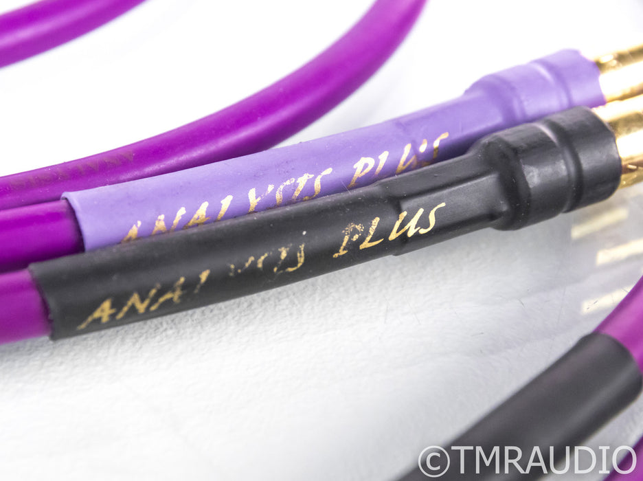 Analysis Plus Oval One RCA Cables; Oval 1; 1.5m Pair Interconnects