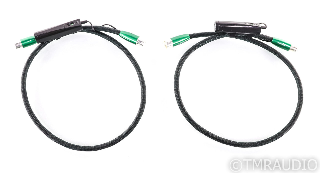 Audioquest Earth XLR Cables; 1m Pair Interconnects (Open Box w/ Warranty)