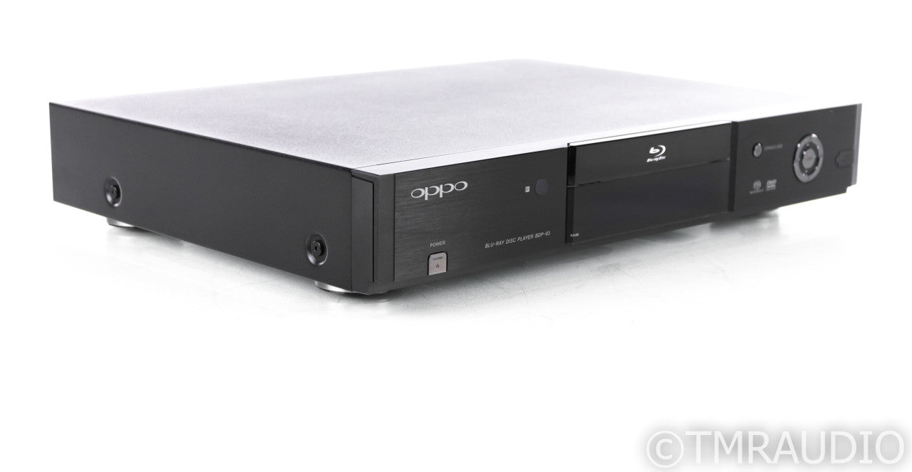 Oppo BDP-83SE Universal Blu-Ray Player; BDP83 Special Edition; Remote