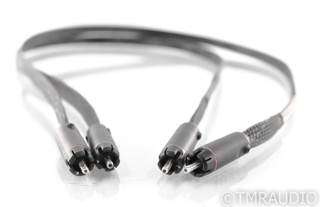 Morrow Audio MA-4 RCA Cables; 1m Pair Interconnects; MA4; KLE Pure Harmony