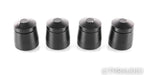 Stillpoints Ultra SS Isolation Feet; Black Stainless Steel; Set of 4