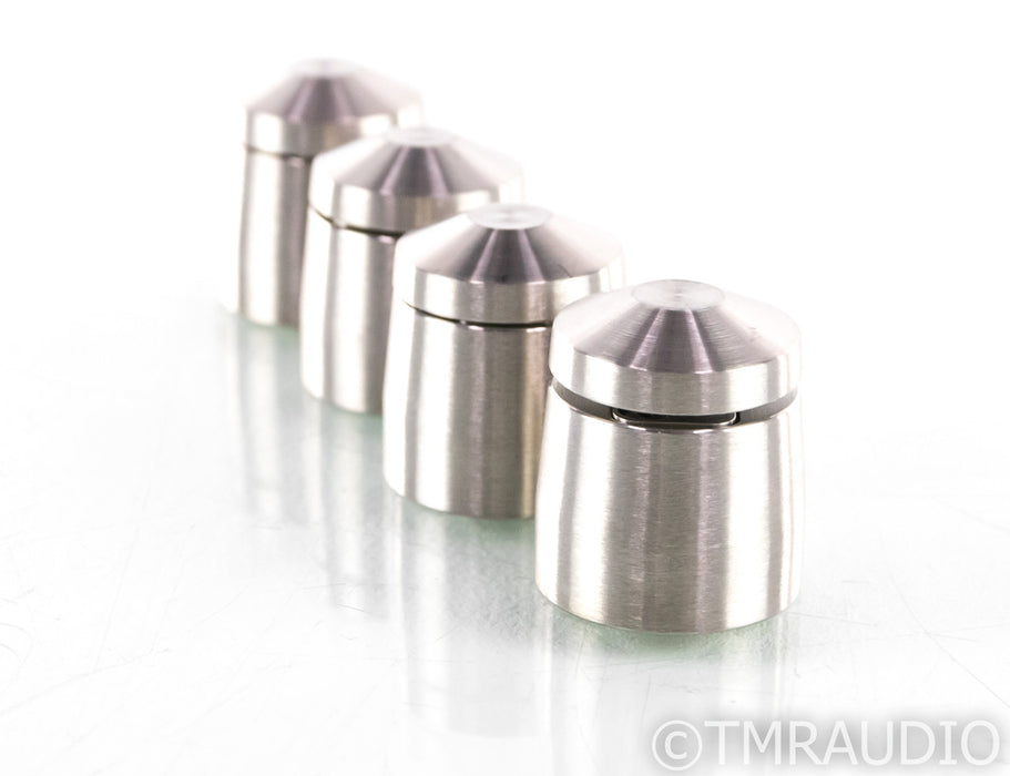 Stillpoints Ultra SS Isolation Feet; Stainless Steel; Set of 4