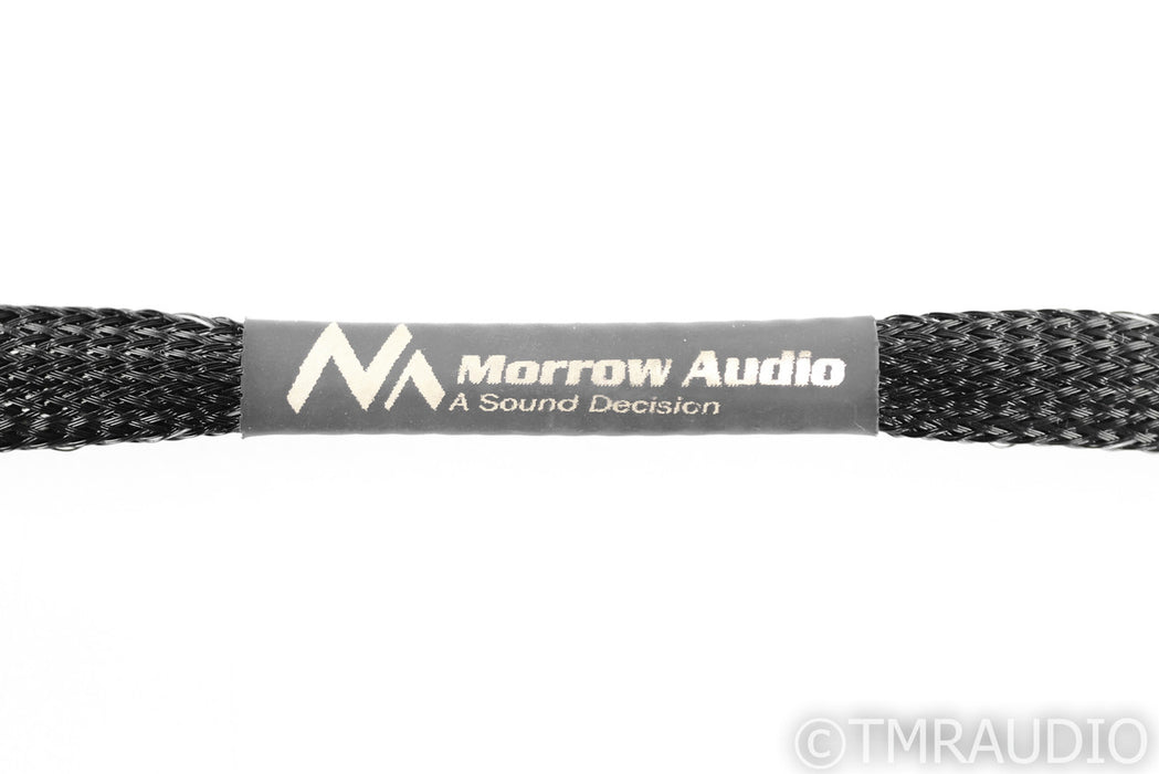 Morrow Audio MA-4 RCA Cables; 1m Pair Interconnects; MA4; KLE Pure Harmony