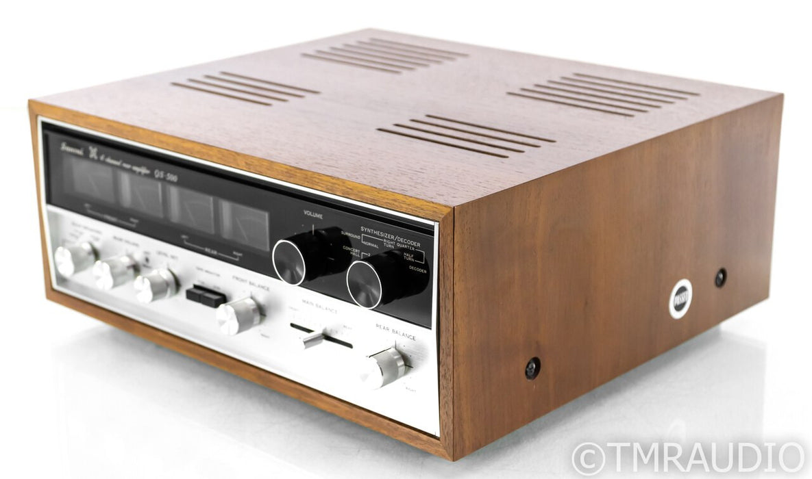 Sansui QS-500 Vintage 4 Channel Rear Amplifier; Quadrophonic; MINT w/ Box