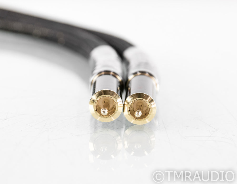 Acoustic Zen Absolute Copper RCA Cables; 1m Pair Interconnects