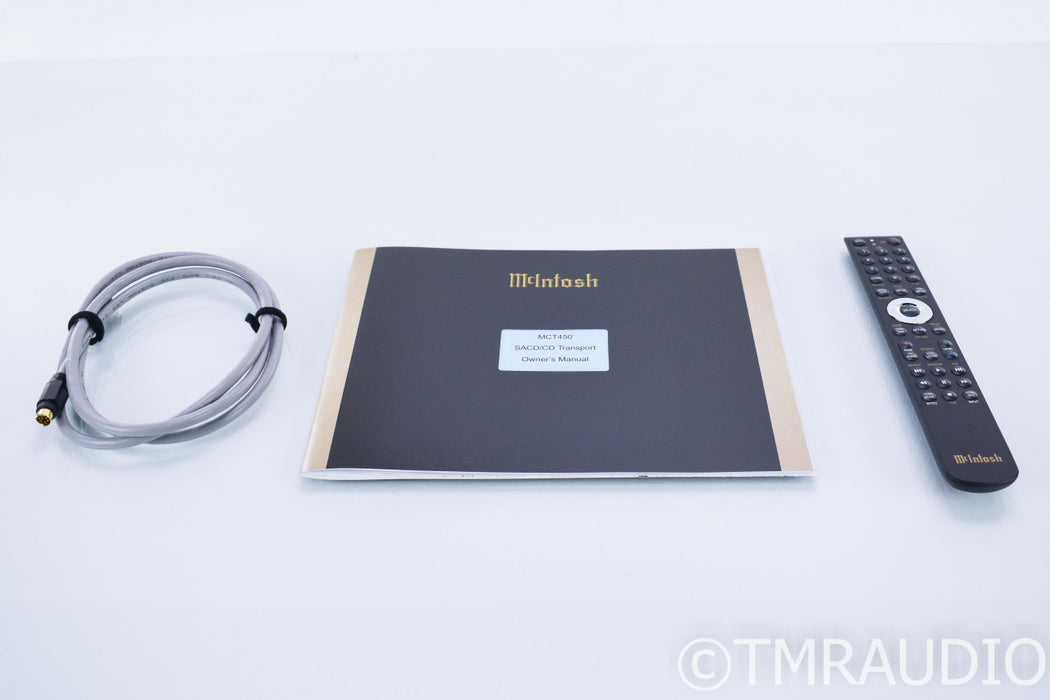 McIntosh MCT450 SACD / CD Transport; MCT-450; Remote (1/3)