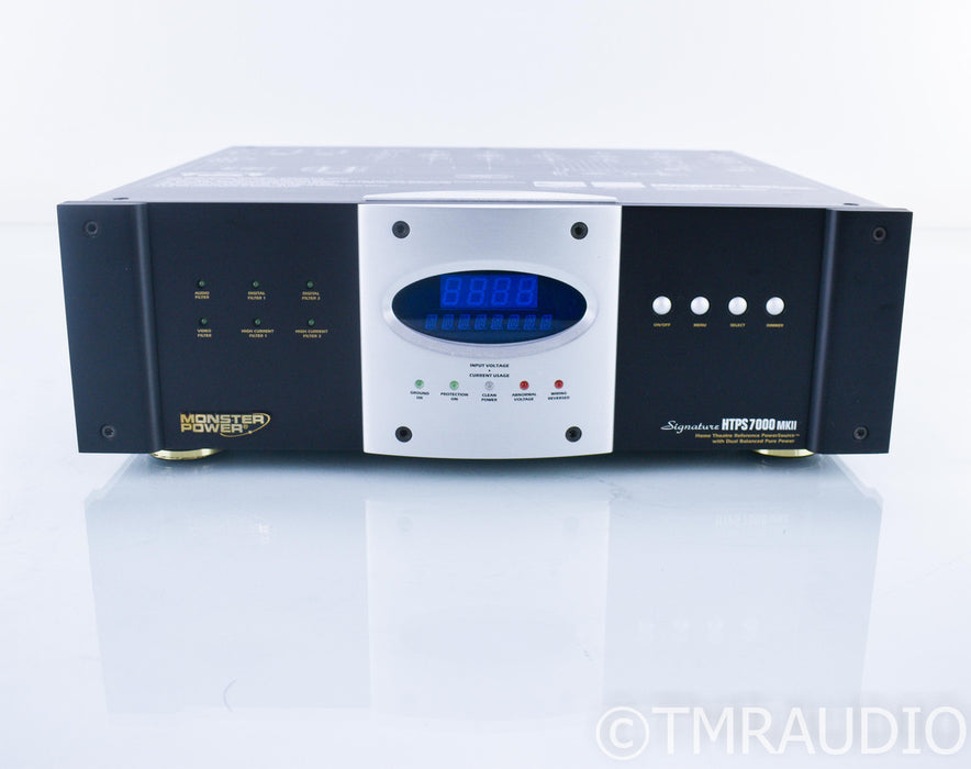 Monster Power HTPS 7000 MkII Signature Power Conditioner; AS-IS (3 Bad Outlets)