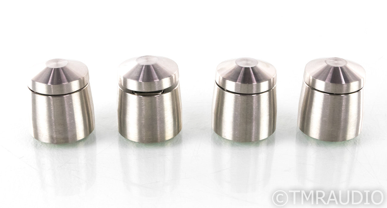 Stillpoints Ultra SS Isolation Feet; Stainless Steel; Set of 4