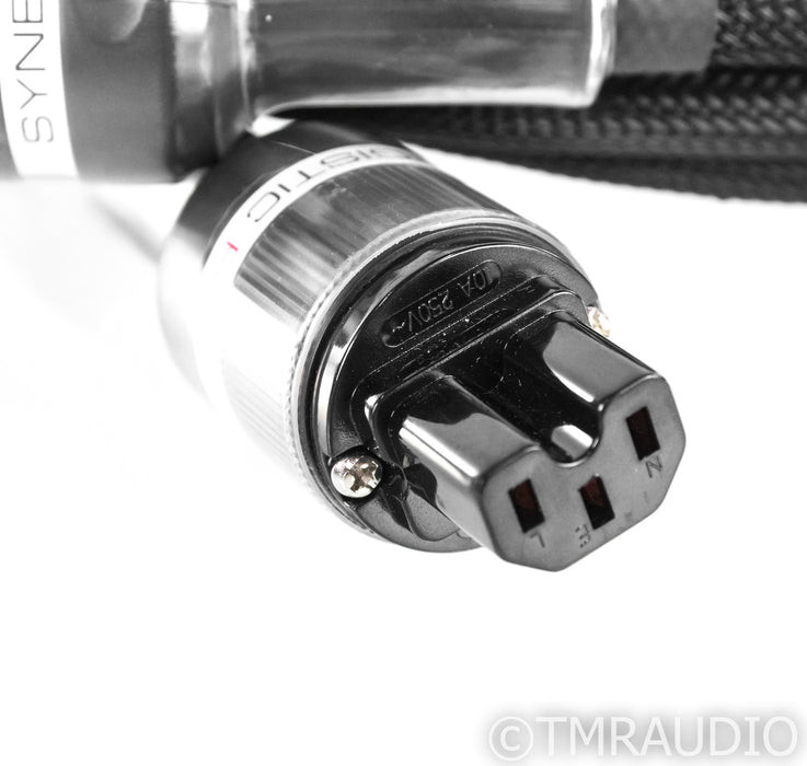 Synergistic Research UEF Black Power Cable; 7ft AC Cord