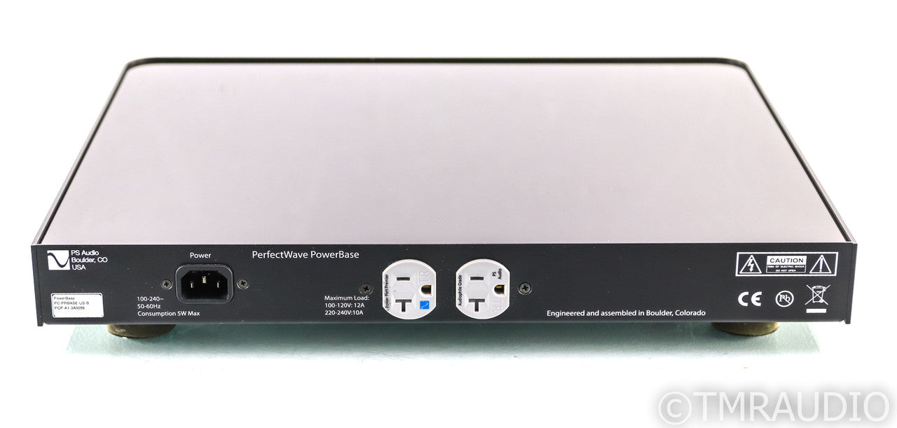PS Audio PerfectWave PowerBase Power Line Conditioner; Isolation Platform; Black
