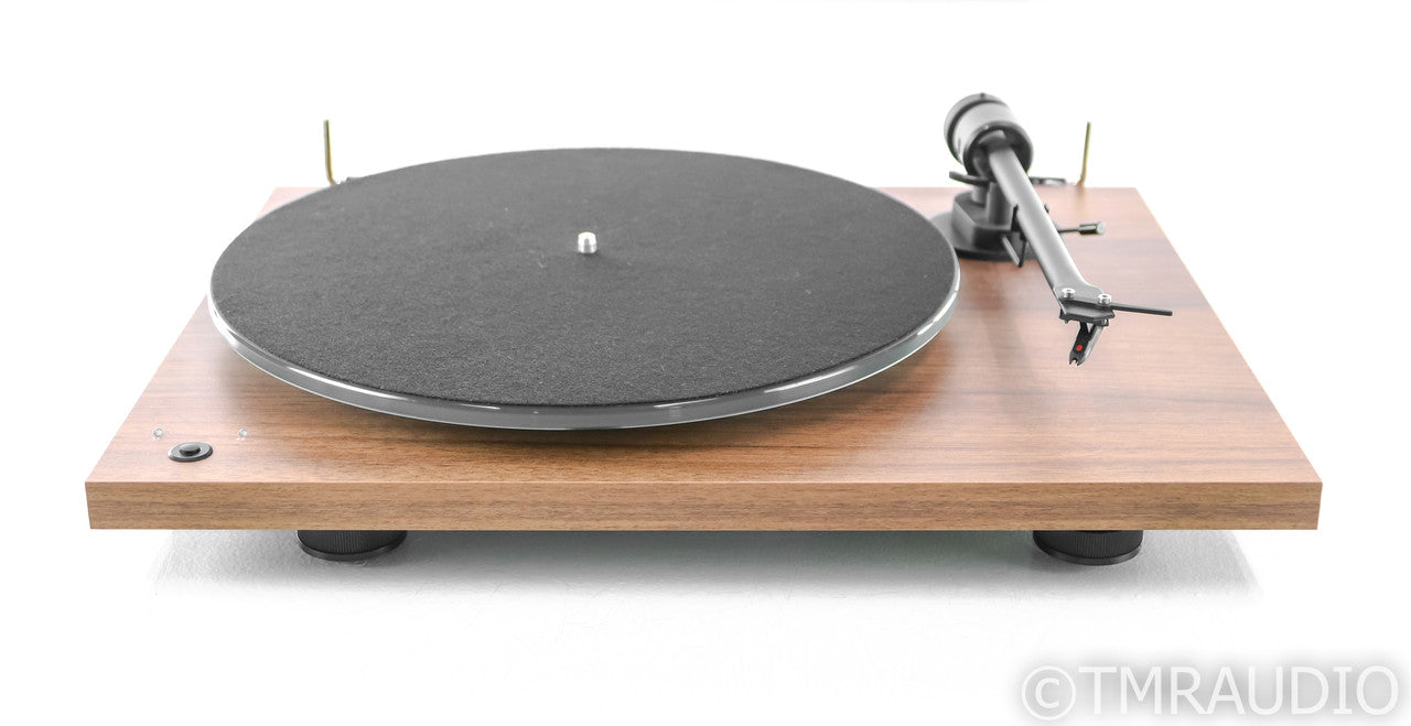 Pro-Ject T1 Phono SB Belt Drive Turntable; Walnut; Ortofon OM 5E Cartridge