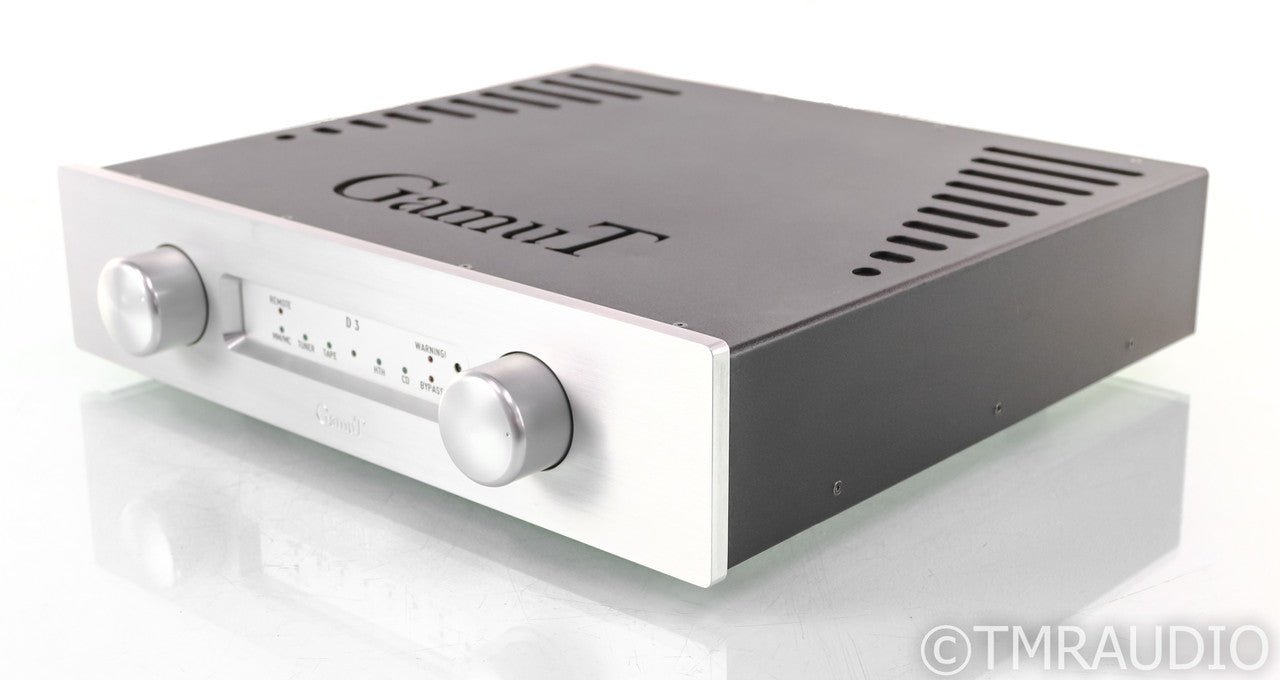GamuT D3 Dual Mono Preamplifier; D-3; Remote