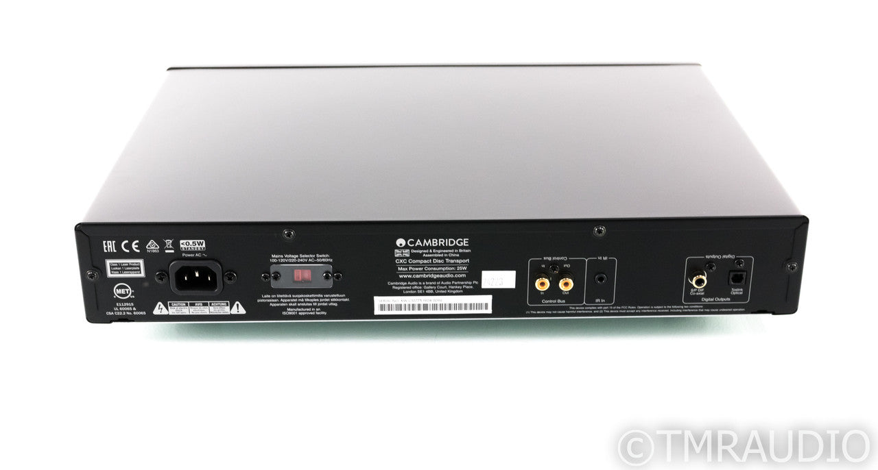 Cambridge Audio CXC CD Transport; Remote (1/2)