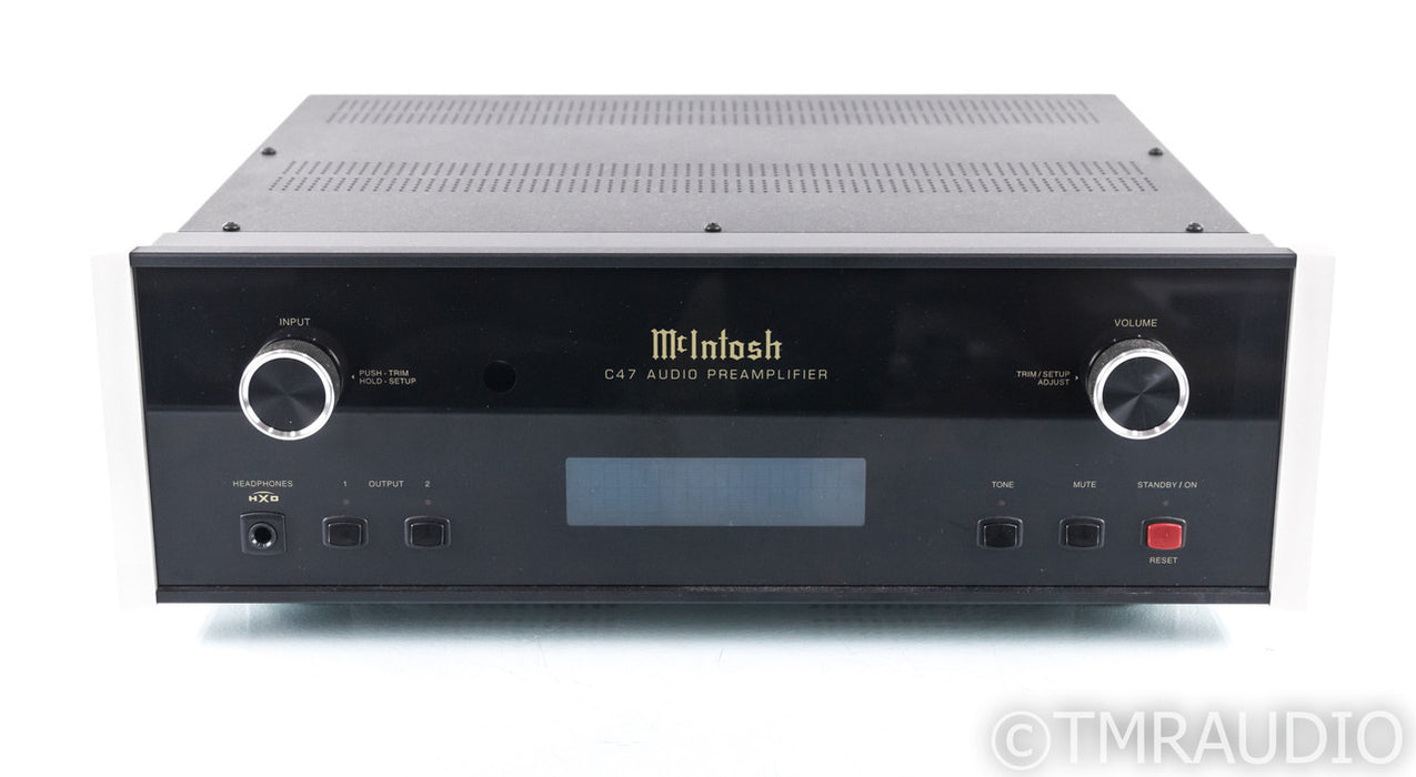 McIntosh C47 Stereo Preamplifier; C-47; Remote; MM / MC Phono