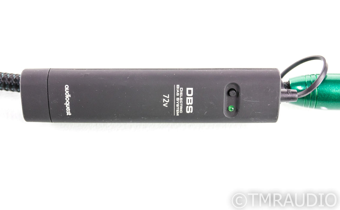 AudioQuest Columbia XLR Cables; 1m Pair Balanced Interconnects; 72v DBS