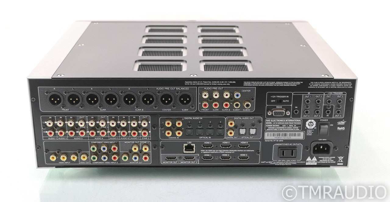 NAD M17 7.1 Channel Home Theater Processor; M-17; Master Series; Remote