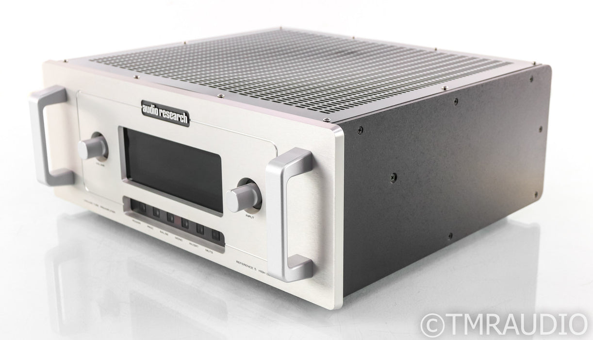 Audio Research Reference 5 Stereo Tube Preamplifier; Silver; Ref 5