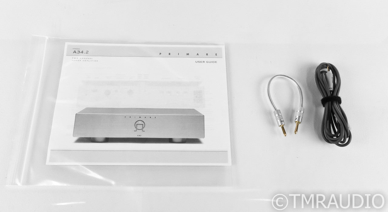 Primare A34.2 Stereo Power Amplifier; A-34.2