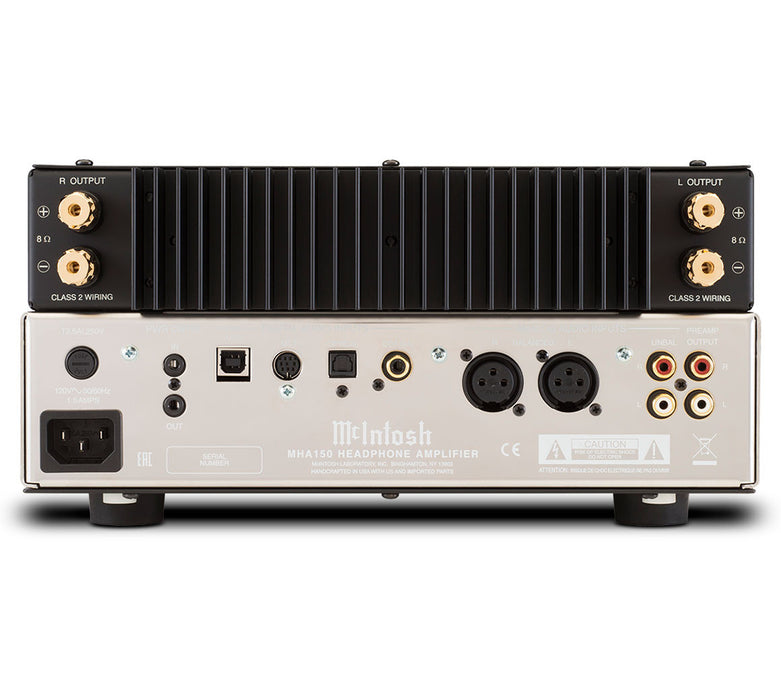 McIntosh MHA150 Headphone Amplifier / DAC; D/A Converter; DSD (New)