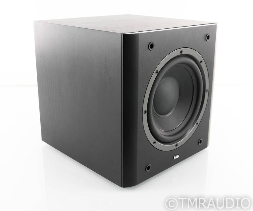 B&W ASW600 10" Powered Subwoofer; ASW 600; Black Ash