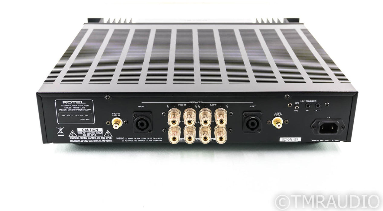 Rotel RB-1092 Stereo Power Amplifier; RB1092