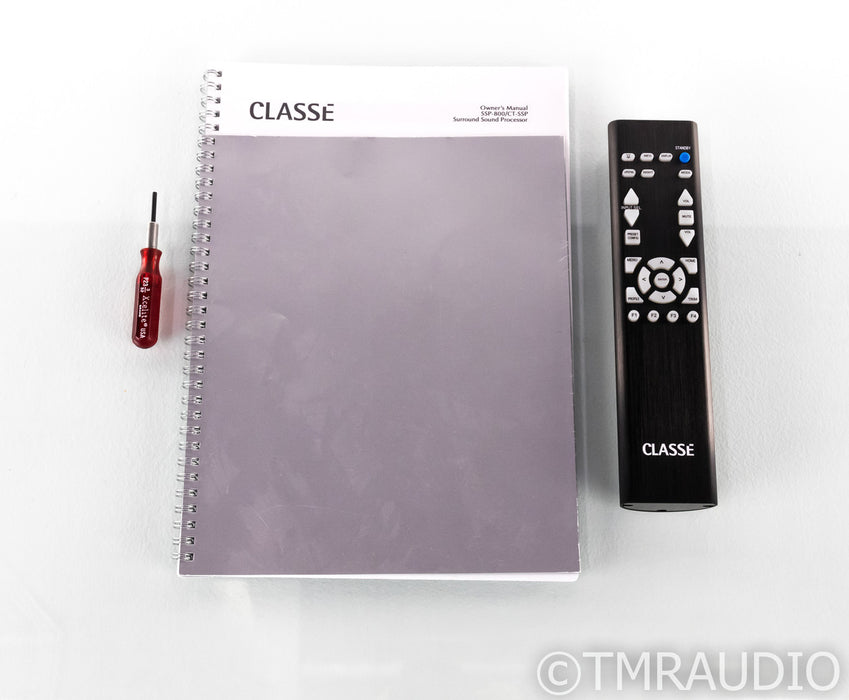 Classe SSP-800 7.1 Channel Home Theater Processor; SSP800; Remote