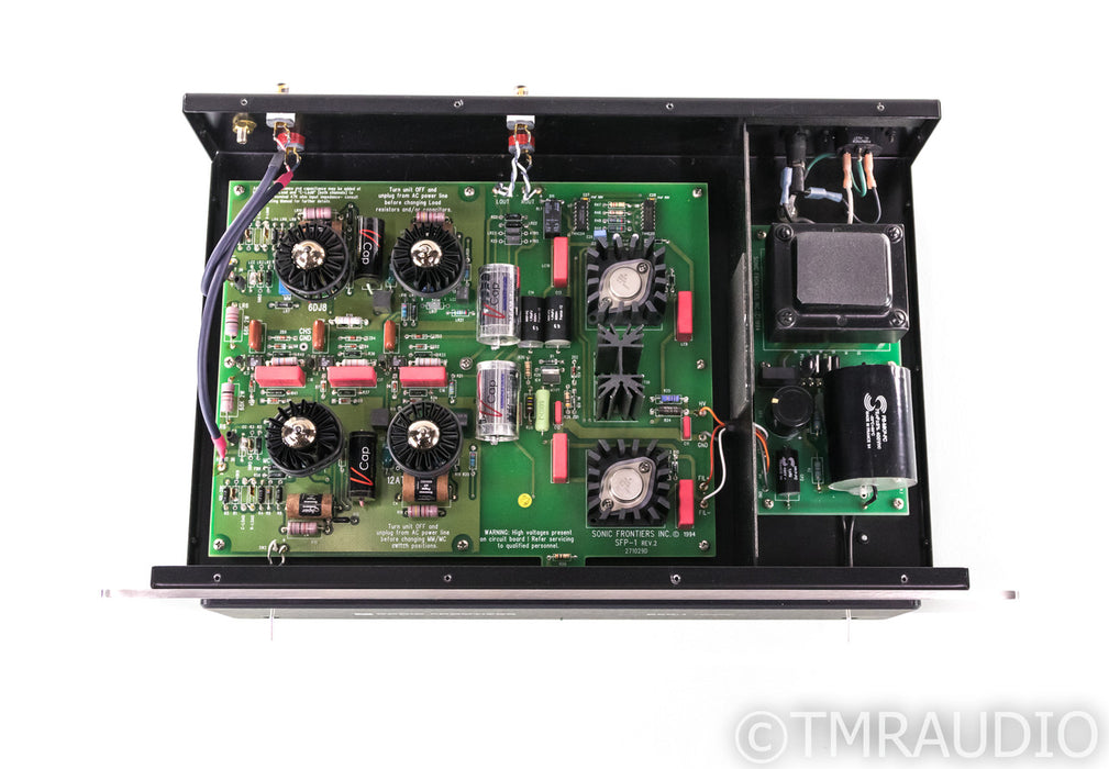 Sonic Frontiers SFP-1 Signature MM/MC Phono Preamplifier; Parts Connexion Mods
