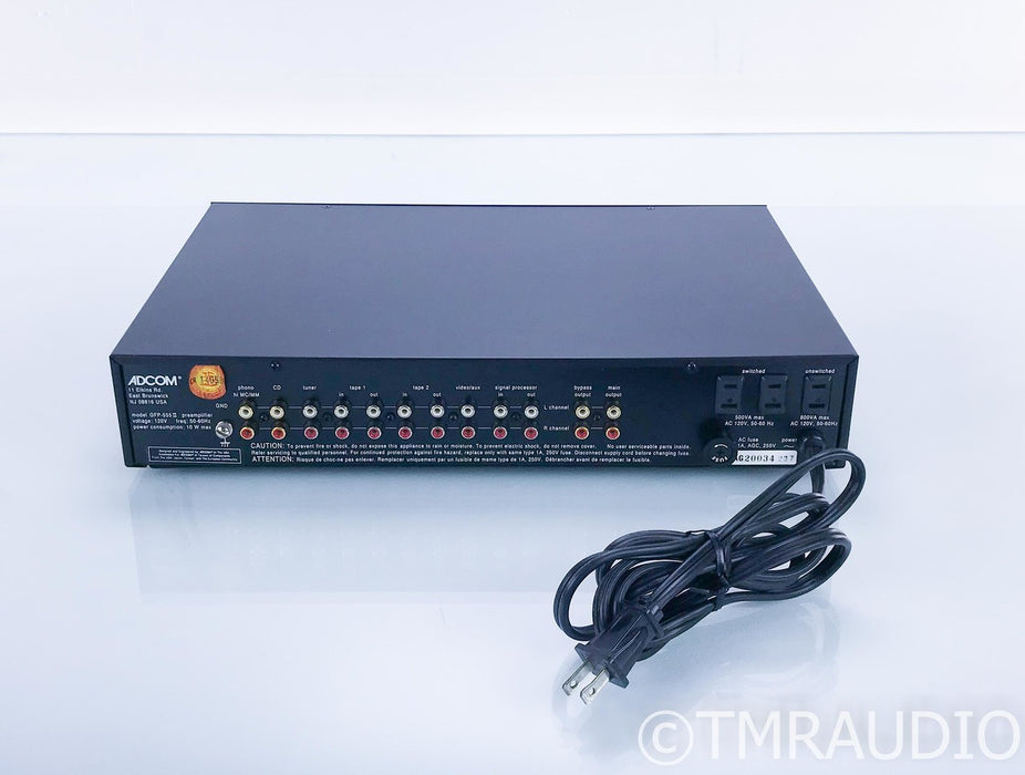 Adcom GFP-555II Stereo Preamplifier; GFP555 MKII