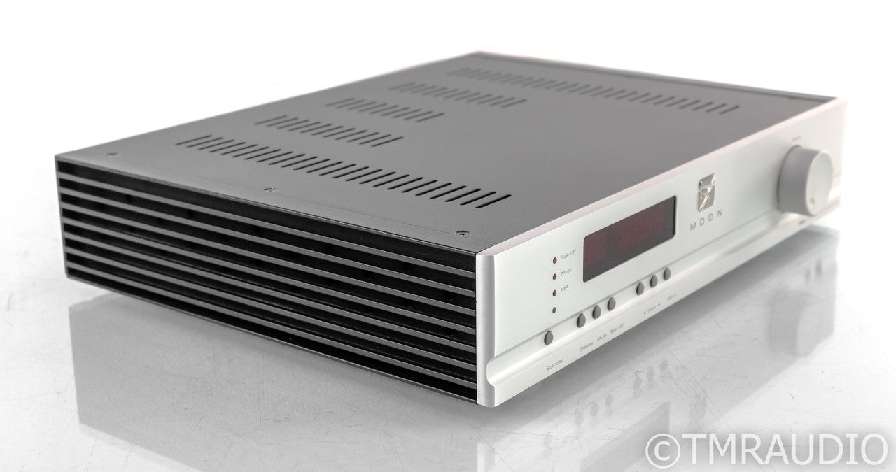 Simaudio Moon 340i D2 Stereo Integrated Amplifier; 340-i; DAC; Remote; Silver