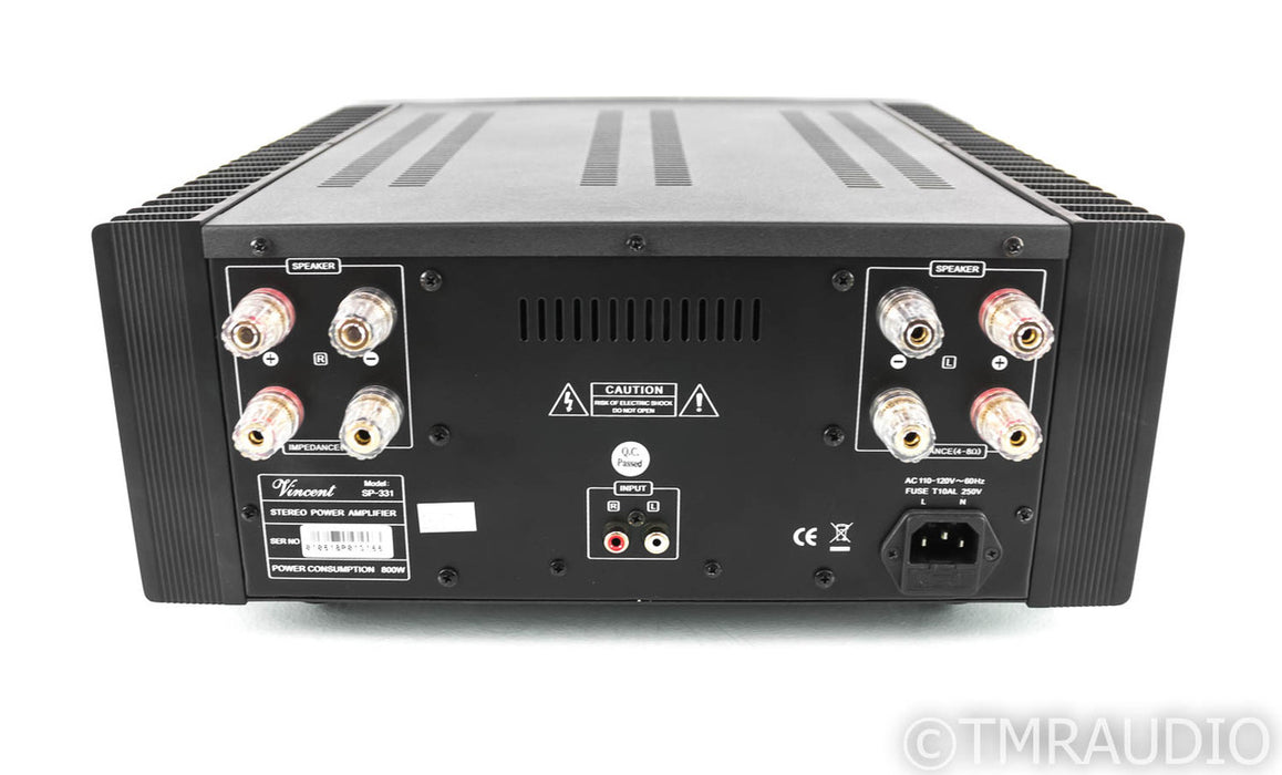 Vincent SP-331 Stereo Power Amplifier; SP331