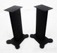 23.5" Speaker Stands; Matte Black Pair