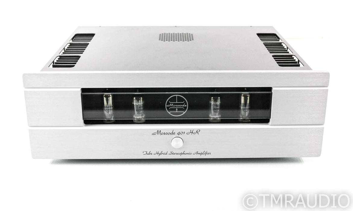 Moscode 401HR Stereo Tube Hybrid Power Amplifier; 401 HR; AS-IS (Output Noise)
