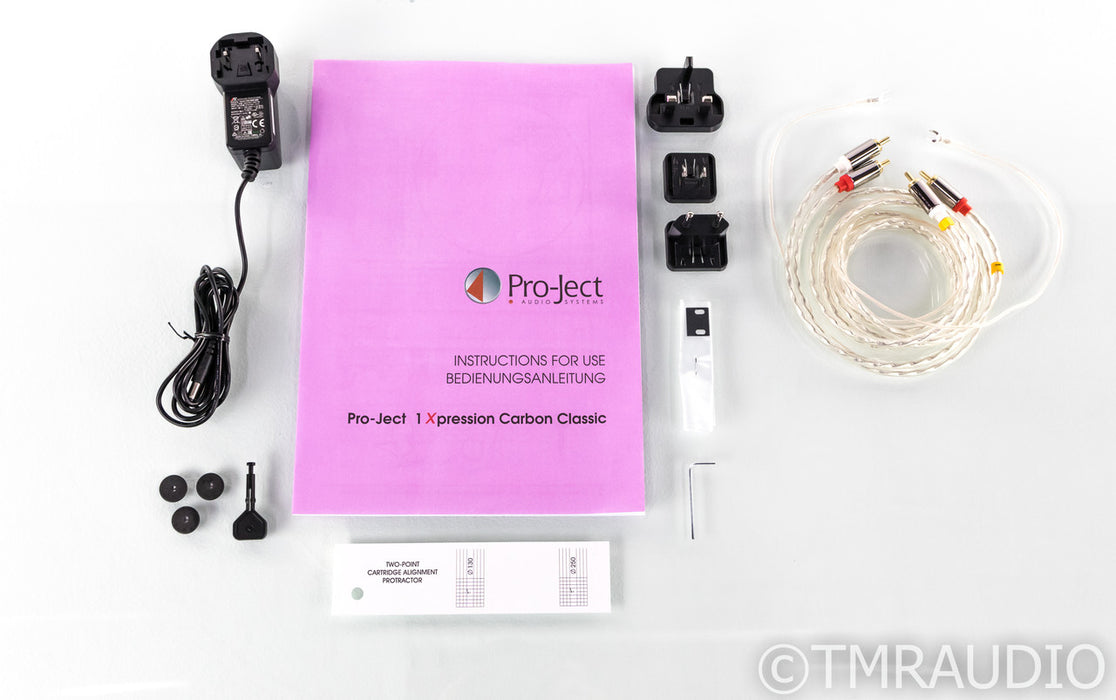 Pro-Ject 1Xpression Carbon Classic Turntable; Mahogany; 2M Silver