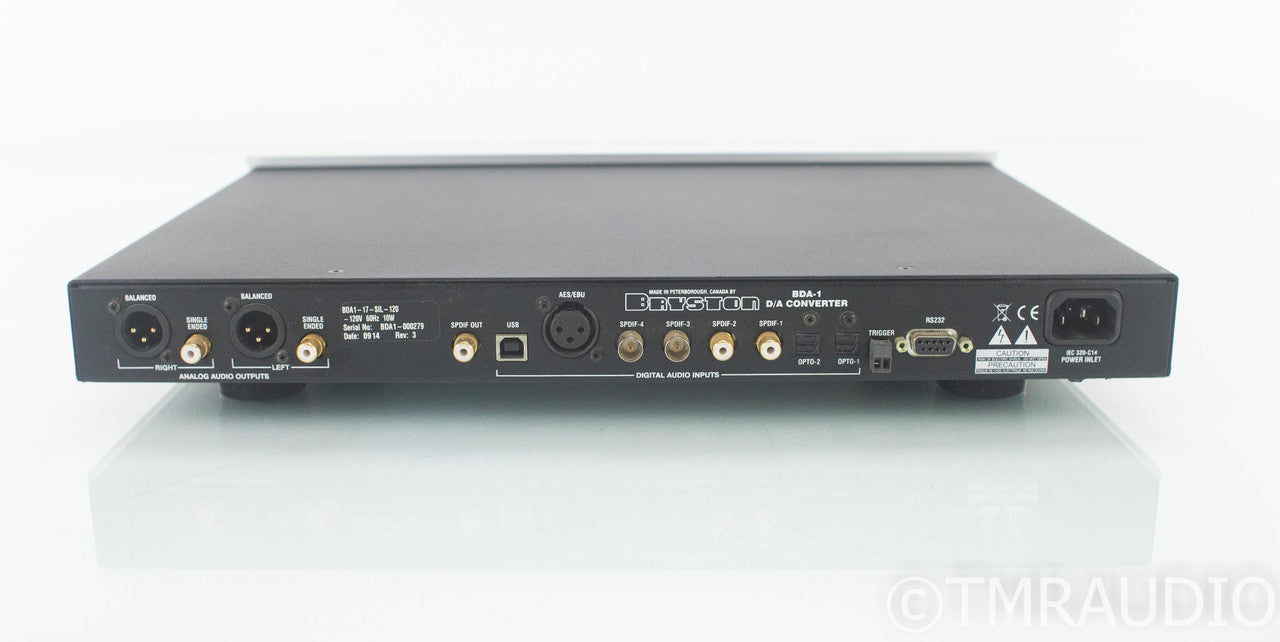 Bryston BDA-1 DAC; D/A Converter; BDA1 (No Remote) (1/6)
