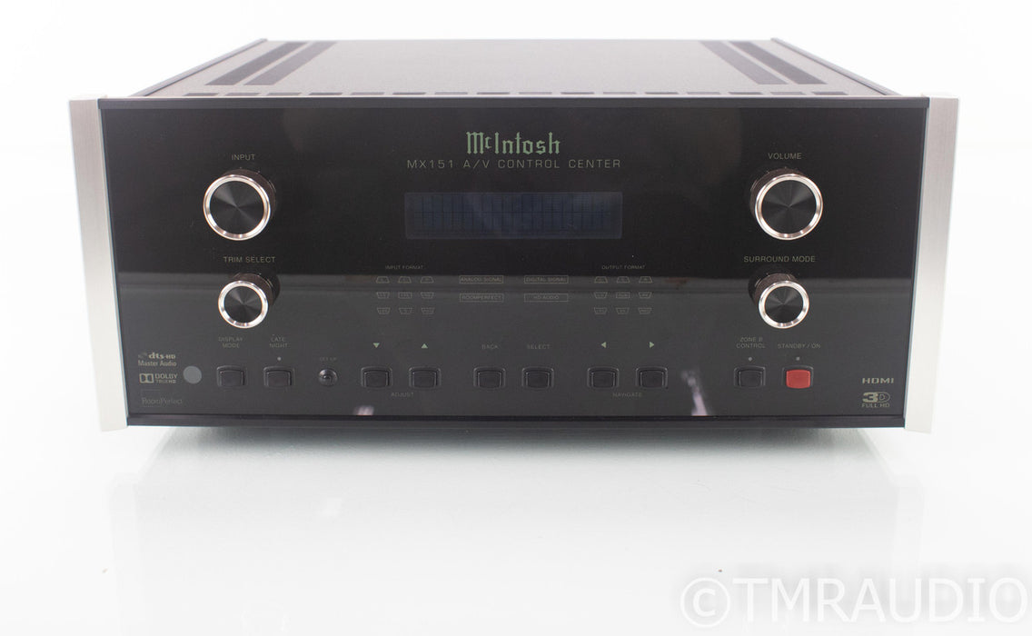 McIntosh MX151 7.1 Channel Home Theater Processor; MX-151; Remote